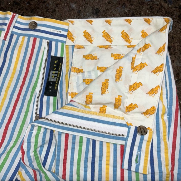 NEW Loudmouth Golf Shorts Men’s Sz 38 “All Day Sucker” Discontinued NWT - Picture 10 of 13